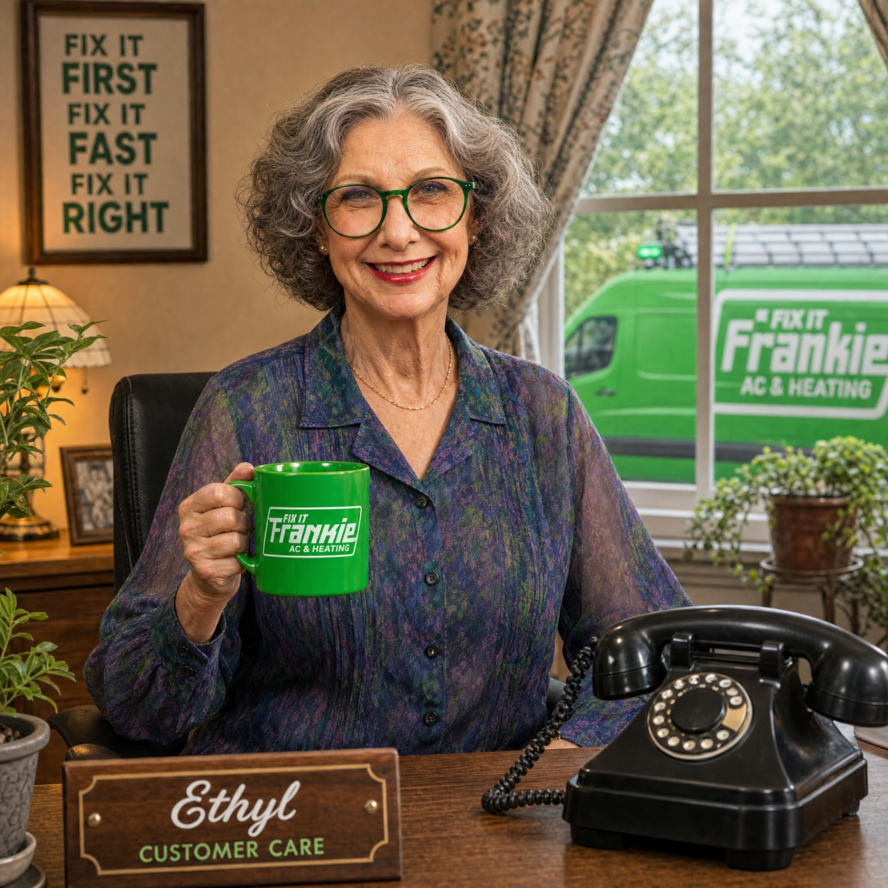 Meet Ethyl — the reason we always call you back